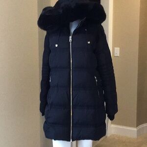 Guess Winter Coat New Large Black